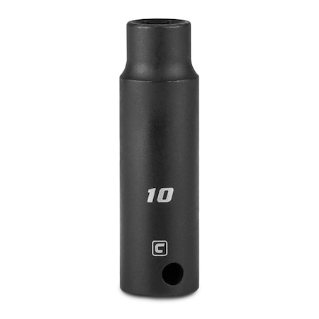 Capri Tools 3/8 in Drive 10 mm 6-Point Metric Deep Impact Socket 5-3210